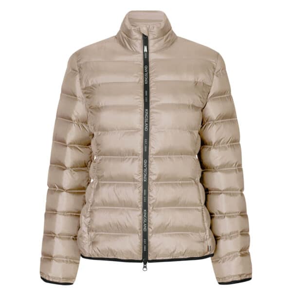 Kingsland Jacke Damen KLVam Padded Ladies Jacket Steppjacke HW 2024 L Beige Cobblestone