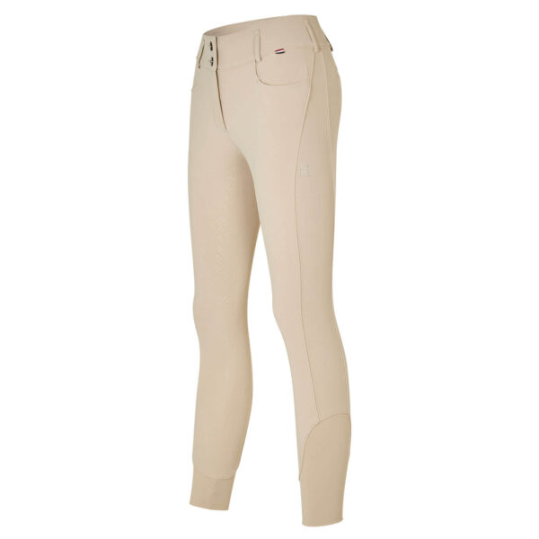 Kingsland Reithose Damen KLKira Ladies H Shape Regular F-Grip B-Com Breeches HW 2024 40 Beige Cobblestone