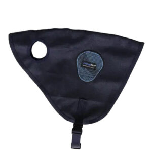 Kentucky Horsewear Magnet Genick Schutz Recuptex Magnetic Neck Protector Full Black