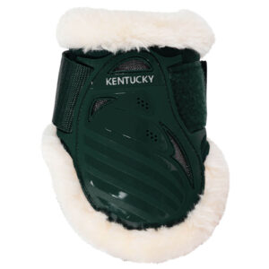 Kentucky Horsewear Streichkappen Vegan Sheepskin Young Horse XS Dark Green