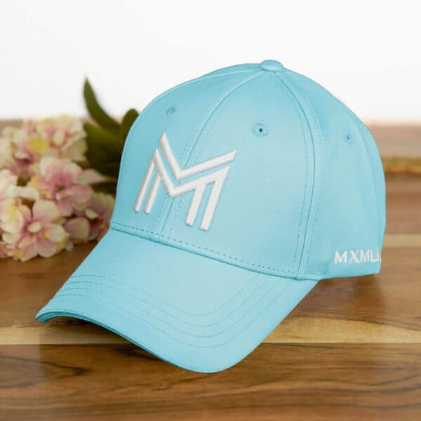 Maximilian Equestrian Cap Basecap Kappe Light Blue