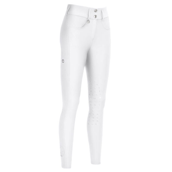 Pikeur Reithose Damen Knie-Grip Midwaist Turnierreithose FS 2024 38 White