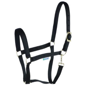 Bucas Nylonhalfter Dublin Halfter Pony Black/Black