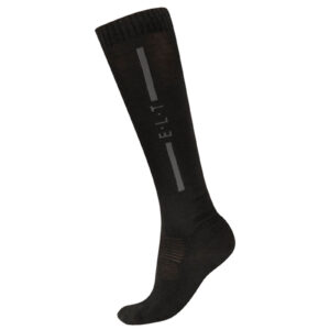 E.L.T Strümpfe Unisex Reitsocken Merino 35-38 Schwarz