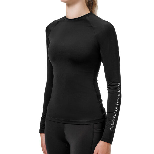 Equestrian Stockholm Funktionsshirt Dynamic Base layer Top Black Langarmshirt XS Black