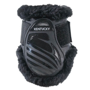 Kentucky Horsewear Streichkappen Vegan Sheepskin Young Horse L Schwarz/Schwarz