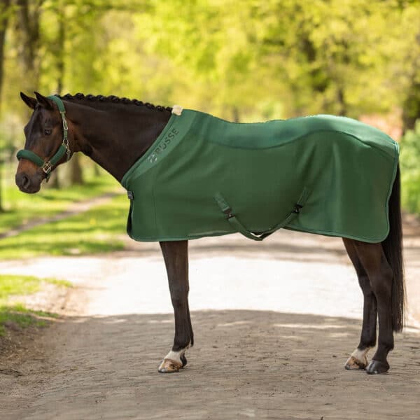 BUSSE Abschwitzdecke 3D Air Fleece Premium 135 cm Emerald