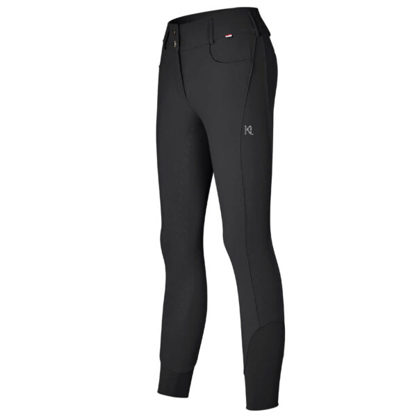 Kingsland Reithose Damen KLKira Ladies H Shape Regular F-Grip B-Com Breeches HW 2024 42 Black