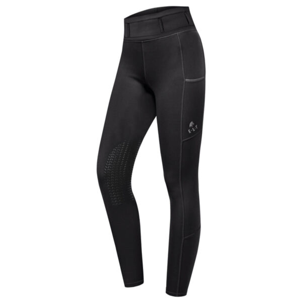 E.L.T Reitleggings Kinder Full-Grip Ella 164 Schwarz