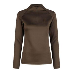 Eskadron Shirt Half Zip Platinum 2024 Sweater XS Teak Brown