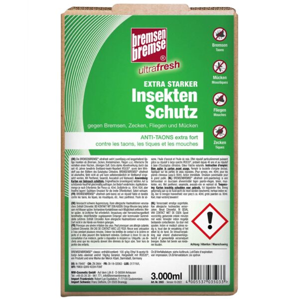 BREMSENBREMSE Insektenschutz - ultrafresh - 3000ml