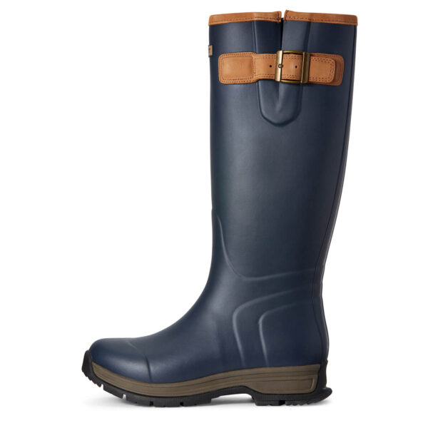 Ariat Gummistiefel Waterproof Burford Brown Classic Navy