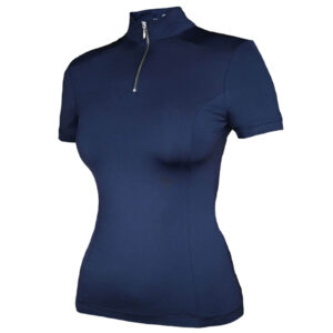 Equestrian Stockholm Baselayer Shortsleeve UV Protection Top Midnight Blue T-Shirt XS