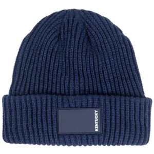 Kentucky Horsewear Mütze Unisex Beanie mit gummiertem Logo Onesize Navy