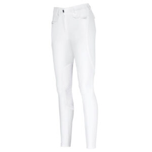 Pikeur Reithose Damen Laure GR Classic Kniebesatz Damenreithose White