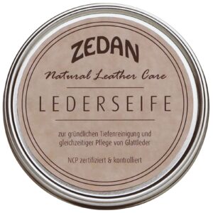 ZEDAN Lederseife Glattleder Lederpflege