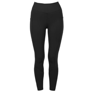 Equestrian Stockholm Reitleggings Damen Full-Grip Movement Vollbesatz Damenreitleggings L Black Edition