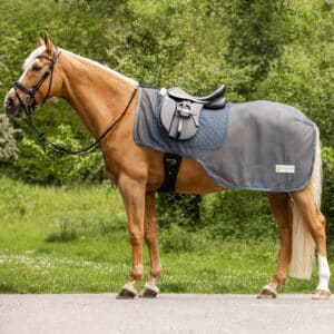 Waldhausen Fliegenausreitdecke COMFORT 155 cm Kreideblau