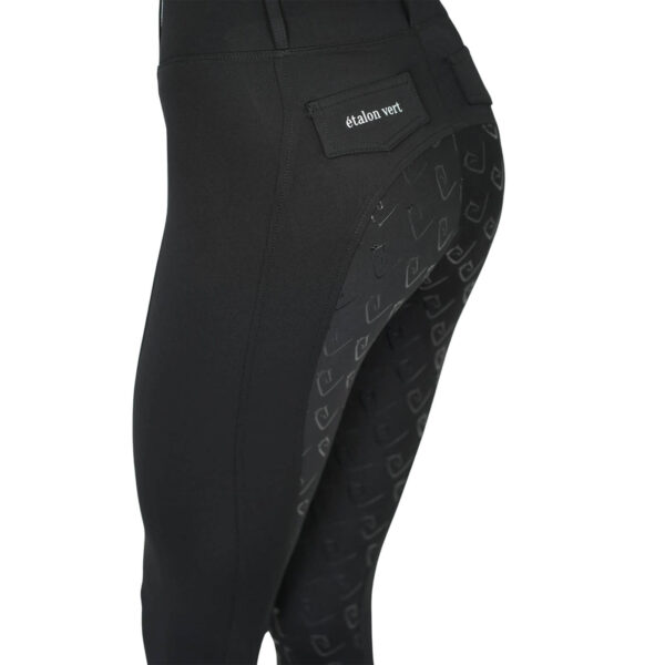 etalon vert Reitleggings Damen Full-Grip Chacco Damenreitleggings Vollbesatz XS Black