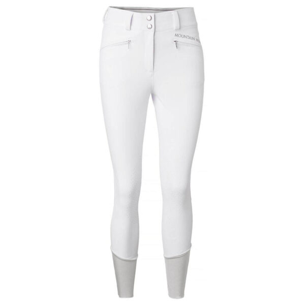 Mountain Horse Reithose Damen Knie-Grip Diana Damenreithose Kniebesatz 40 White