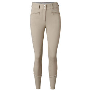 Mountain Horse Reithose Damen Knie-Grip Diana Damenreithose Kniebesatz 42 Taupe