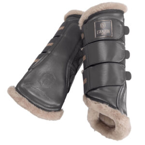 Eskadron Gamaschen Glamslate Fauxfur Heritage 2023 Tendon Boots M basalt grey