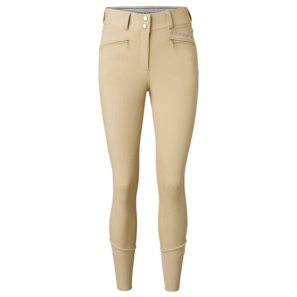 Mountain Horse Reithose Damen Knie-Grip Diana Damenreithose Kniebesatz 40 Sand