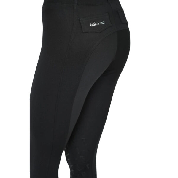 etalon vert Reitleggings Damen Knie-Grip Chacco Damenreitleggings Kniegrip XS Black