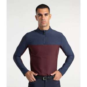 Maximilian Equestrian Funktionsshirt Herren Kent Base Layer L Navy/Burgundy