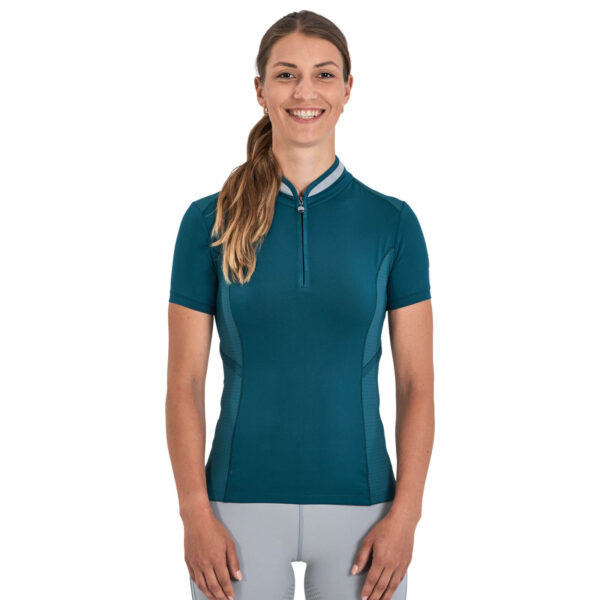 BUSSE T-Shirt Lia Tech XS Teal Green