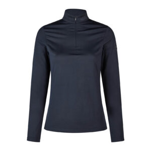 Pikeur Funktionshirt Damen Selection HW 2024 Zip Shirt 40 Navy