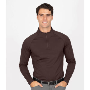 Maximilian Equestrian Herren Funktionsshirt Code Base Layer M Chocolate