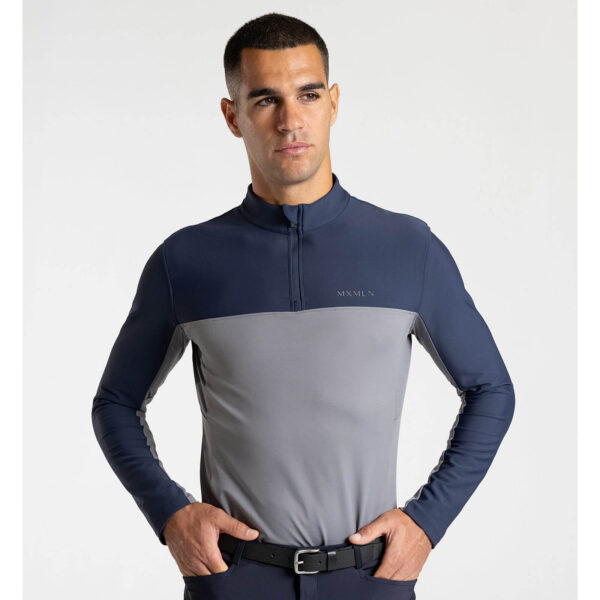 Maximilian Equestrian Funktionsshirt Herren Kent Base Layer S Navy/Grey