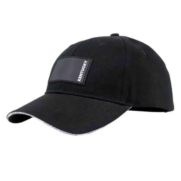 Kentucky Horsewear Kappe Rubber Logo Schwarz