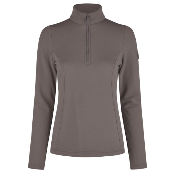 Pikeur Langarmshirt Damen Sports HW 2024 Polartec Shirt 34 Steel Grey