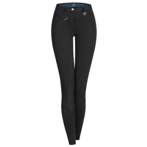 E.L.T Reithose Damen Thermo Fun Sport Silikon Damenreithose 36 Schwarz