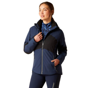 Ariat Jacke Damen Valor H2O HW 2023 Regenjacke M Navy Colorblock