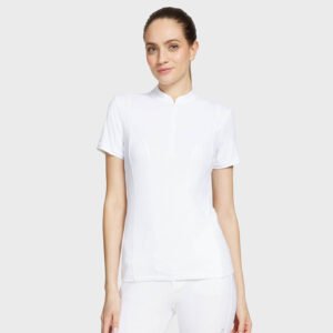 Samshield Shirt Damen Ellen FS 2024 Short Sleeve M White Texturized