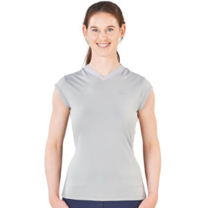 BUSSE T-Shirt Damen Elli Tech FS 2022 L Grau