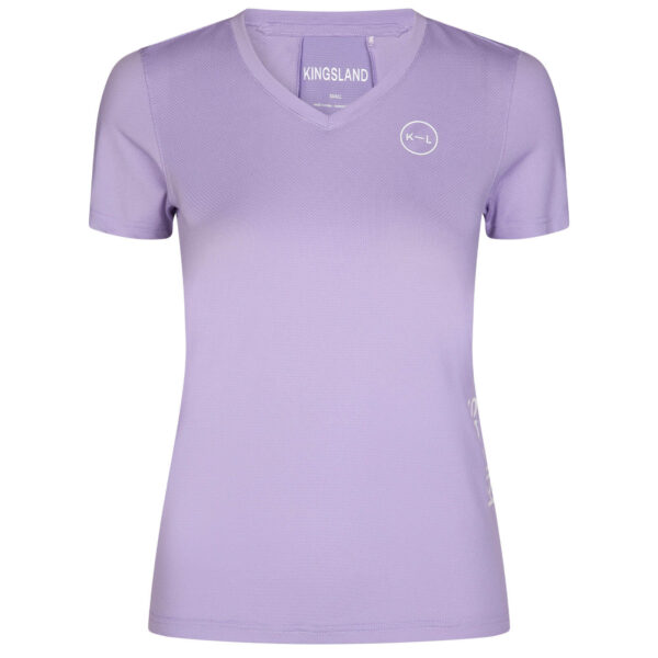 Kingsland Training Shirt Damen KLHanna FS 2024 Kurzarmshirt XS Lilac Tulip