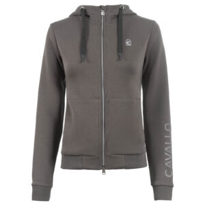 Cavallo Sweatjacke Damen CAVAL SWEAT JACKET FS 2024 Jacke 36 Sepia Olive