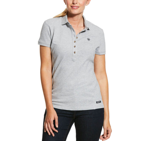 Ariat Poloshirt Damen Prix 2.0 FS 2023 Damenpoloshirt XS Heather Grey