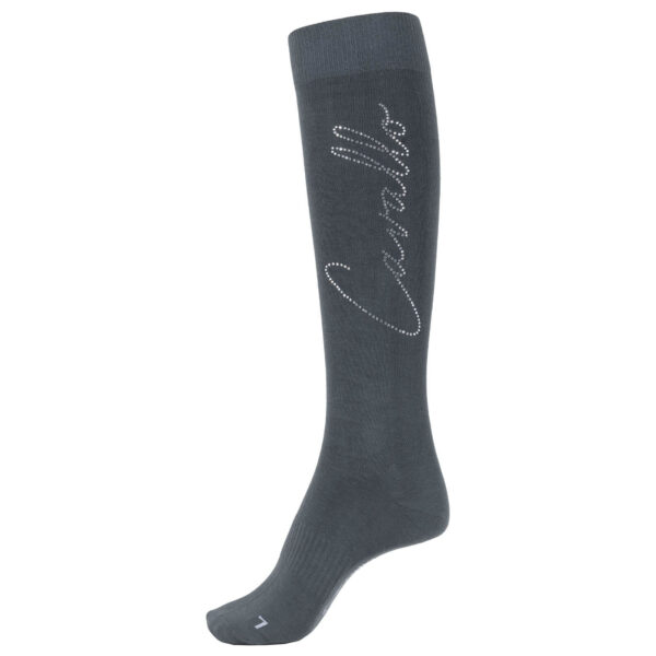 Cavallo Reitsocken Damen Cavalselma HW 2024 Funktionssocken 39 Silver Pine