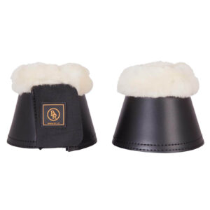 BR Hufglocken Sheepskin Sprungglocken L Schwarz