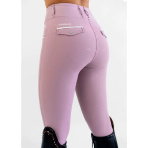 Maximilian Equestrian Reitleggings Damen Full-Grip Pro Riding Leggings XS Mauve