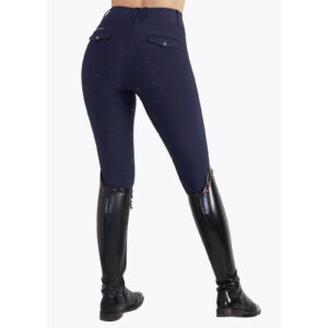 Maximilian Equestrian Reitleggings Damen Full-Grip Pro Riding Leggings S Navy