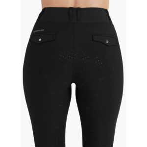 Maximilian Equestrian Reitleggings Damen Full-Grip Pro Riding Leggings L Black