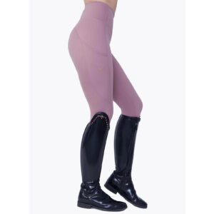 Maximilian Equestrian Reitleggins Sculpt Riding Leggings ohne Besatz L Rose Taupe