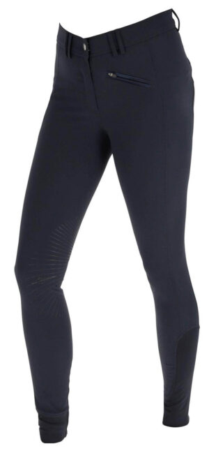 Covalliero Reithose Kinder Knie-Grip Bali Kinderreithose Kniebesatz 152 Navy