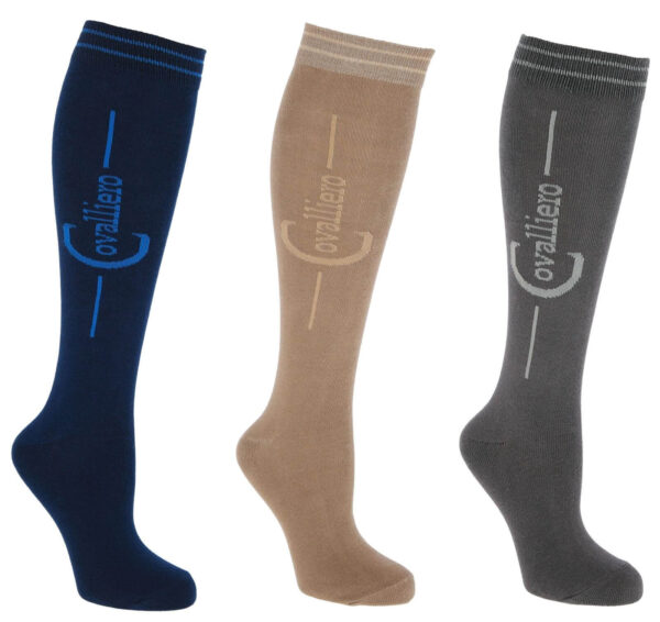 Covalliero Reitstrumpf Flex 3er Pack Reitsocken 39-43